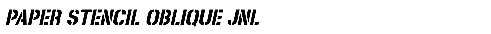 Paper Stencil Oblique JNL image